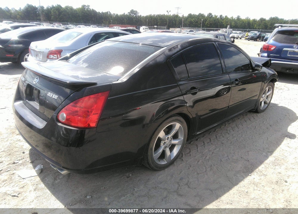 2008 NISSAN MAXIMA 3.5 SE VIN: 1N4BA41E48C814224