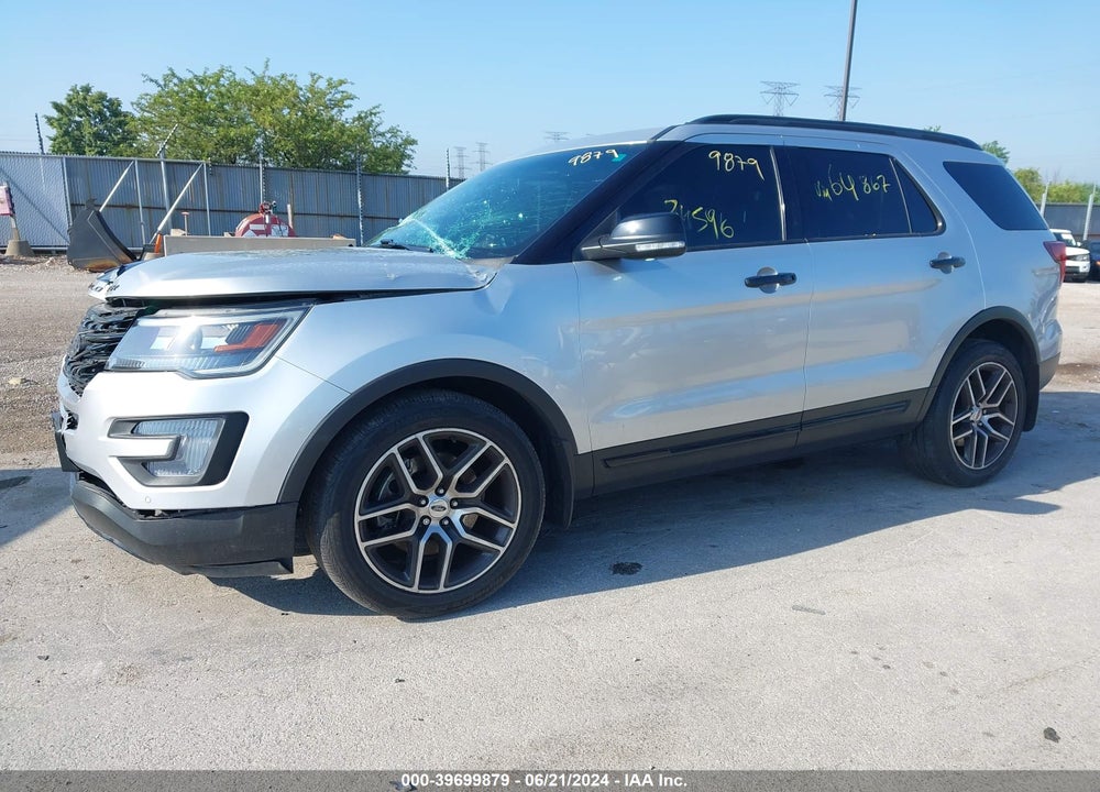 2016 FORD EXPLORER SPORT VIN: 1FM5K8GT6GGC64867