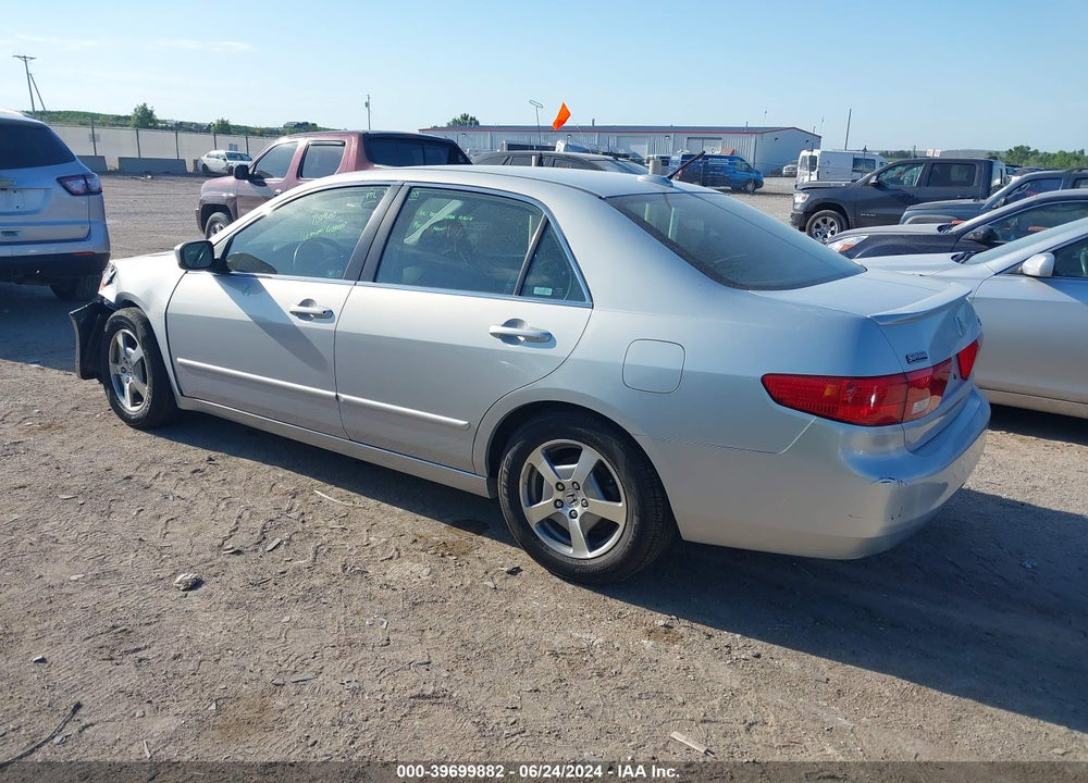 2005 HONDA ACCORD HYBRID IMA VIN: JHMCN36455C001157