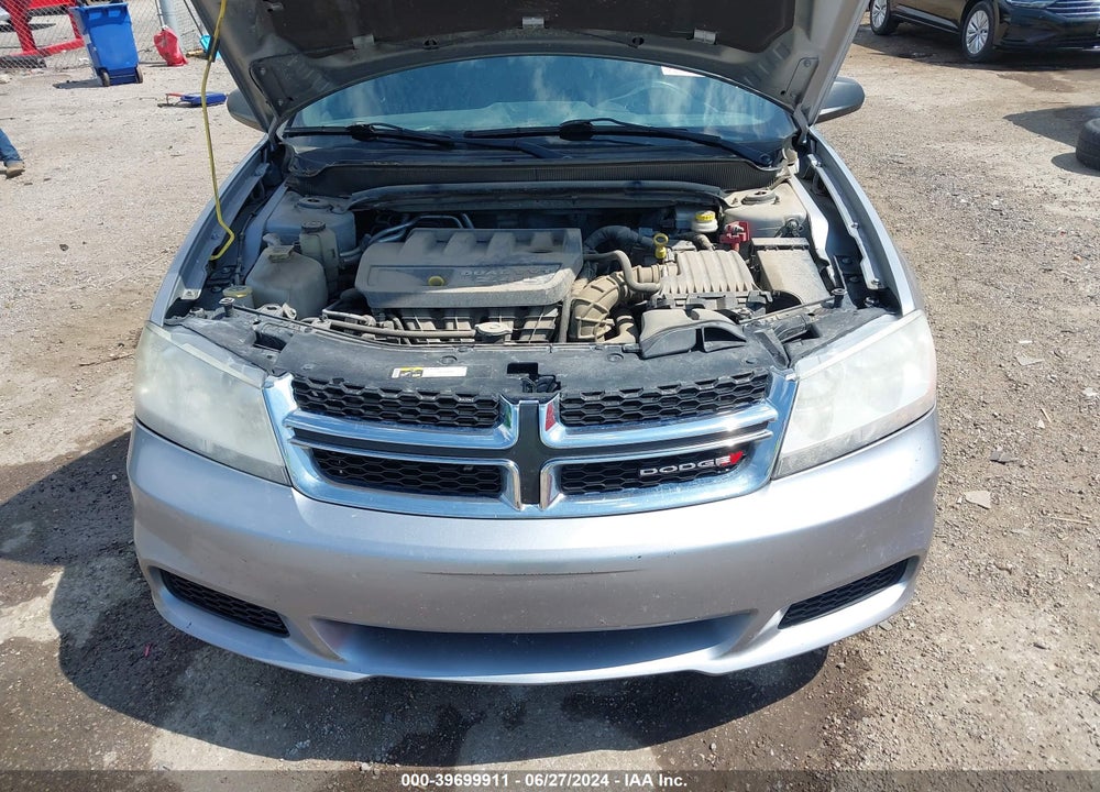 2014 DODGE AVENGER SE VIN: 1C3CDZAB8EN162589