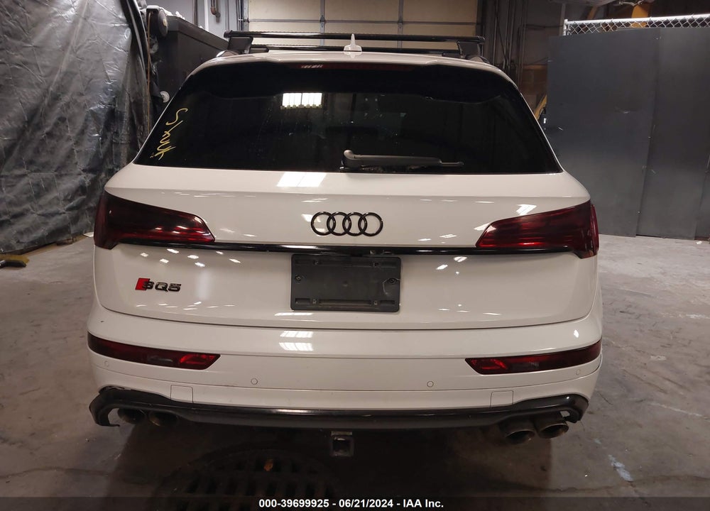 2022 AUDI SQ5 PREMIUM PLUS TFSI QUATTRO TIPTRONIC VIN: WA1B4AFY9N2110082