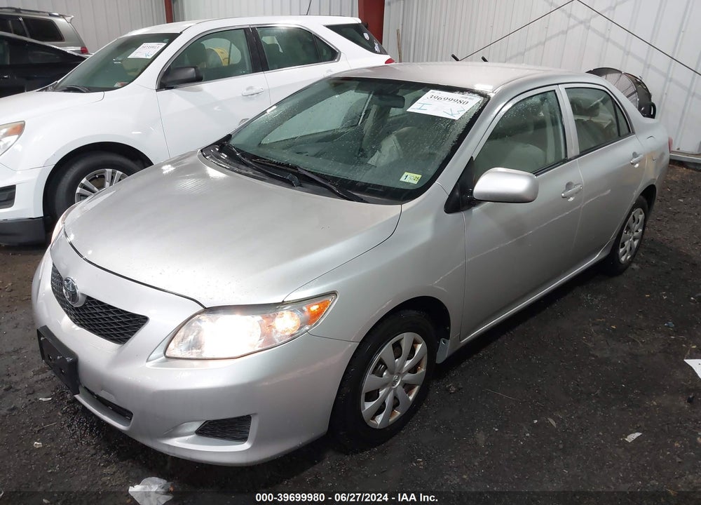 2009 TOYOTA COROLLA LE VIN: JTDBL40E89J023942
