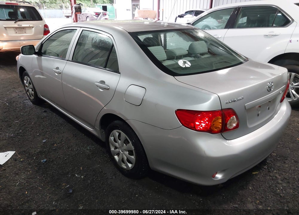 2009 TOYOTA COROLLA LE VIN: JTDBL40E89J023942