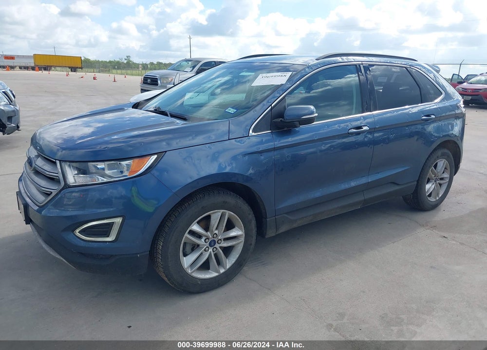 2018 FORD EDGE SEL VIN: 2FMPK3J89JBC40111