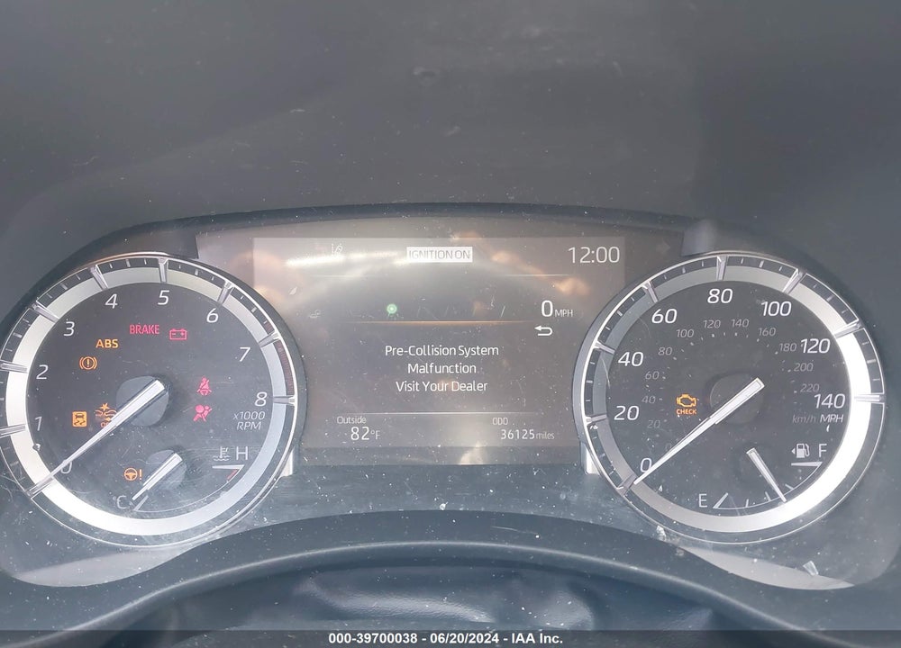 2022 TOYOTA HIGHLANDER XLE VIN: 5TDHZRAH7NS545229