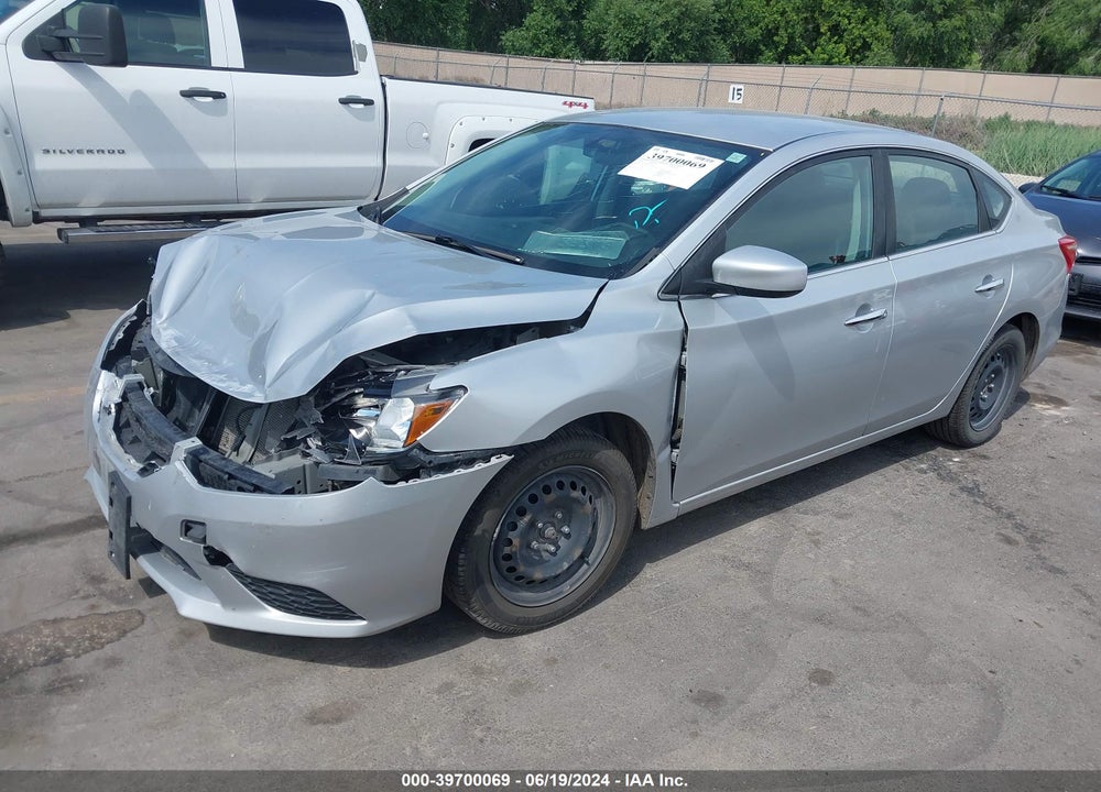 2018 NISSAN SENTRA S VIN: 3N1AB7AP3JY287525