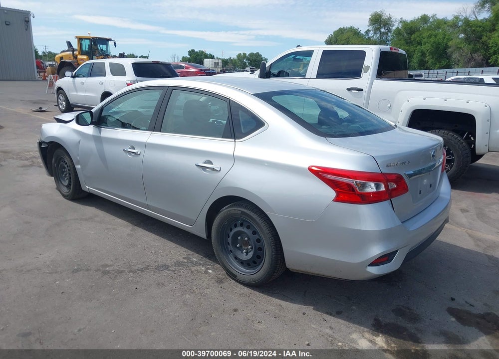 2018 NISSAN SENTRA S VIN: 3N1AB7AP3JY287525