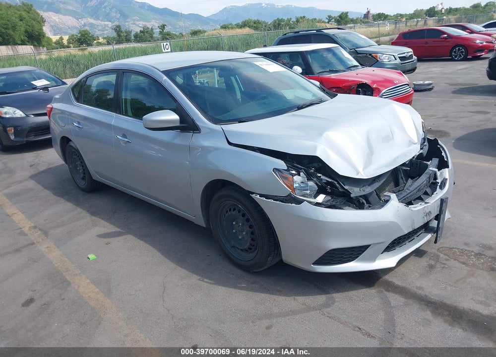 2018 NISSAN SENTRA S VIN: 3N1AB7AP3JY287525