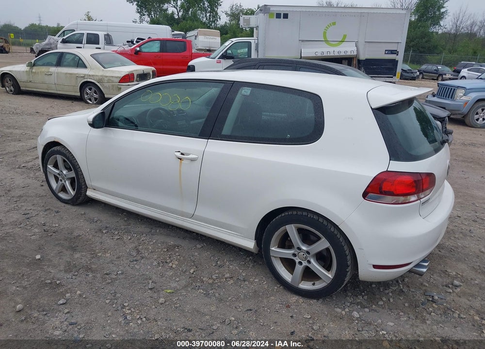 2011 VOLKSWAGEN GOLF 2.5L 2-DOOR VIN: WVWBA7AJ3BW288537