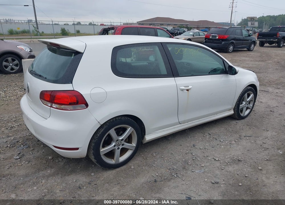 2011 VOLKSWAGEN GOLF 2.5L 2-DOOR VIN: WVWBA7AJ3BW288537