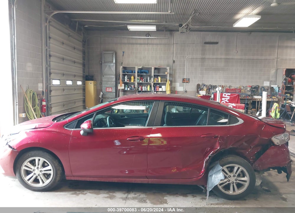 2017 CHEVROLET CRUZE LT AUTO VIN: 1G1BE5SM6H7250989