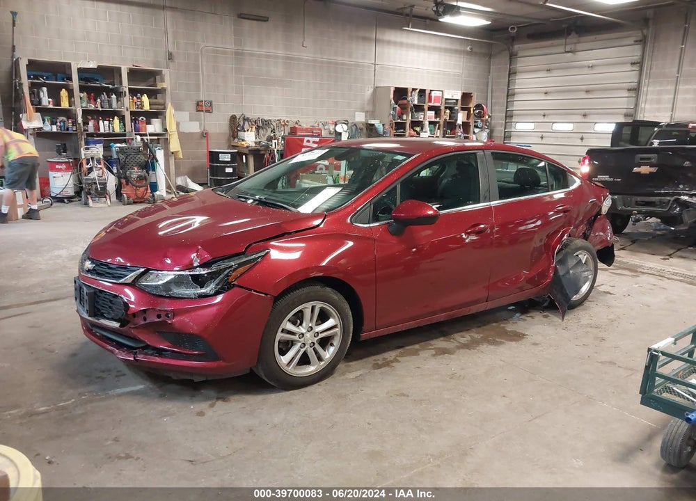 2017 CHEVROLET CRUZE LT AUTO VIN: 1G1BE5SM6H7250989