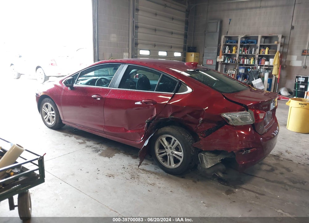 2017 CHEVROLET CRUZE LT AUTO VIN: 1G1BE5SM6H7250989