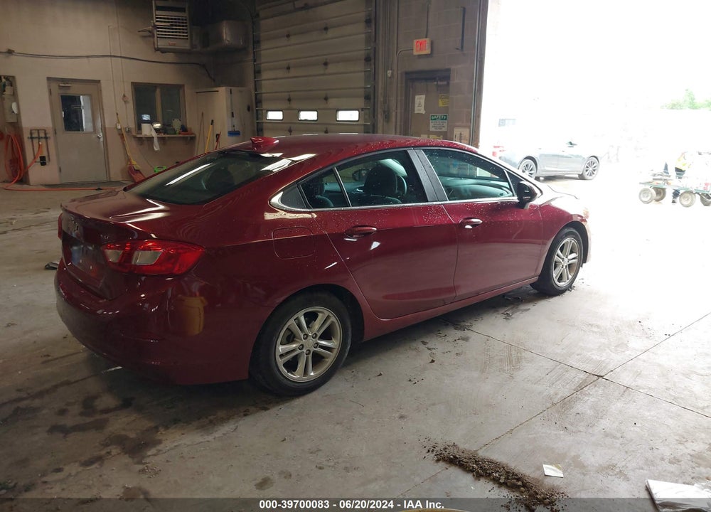 2017 CHEVROLET CRUZE LT AUTO VIN: 1G1BE5SM6H7250989