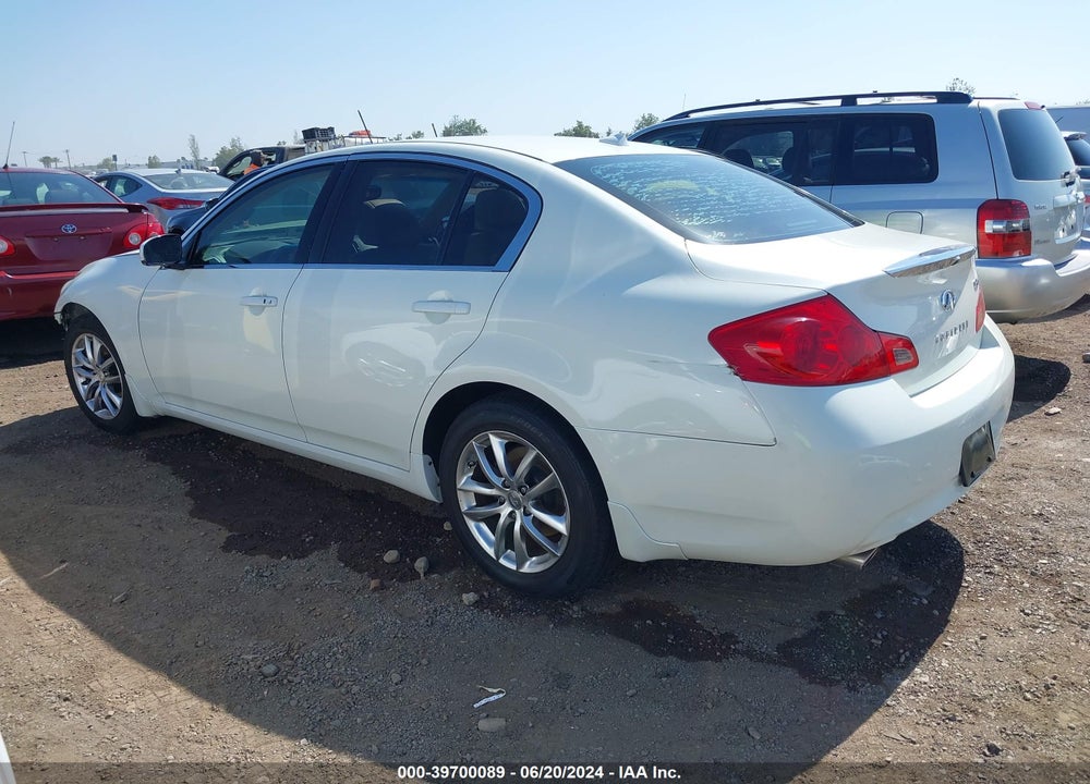 2007 INFINITI G35X VIN: JNKBV61F37M807324