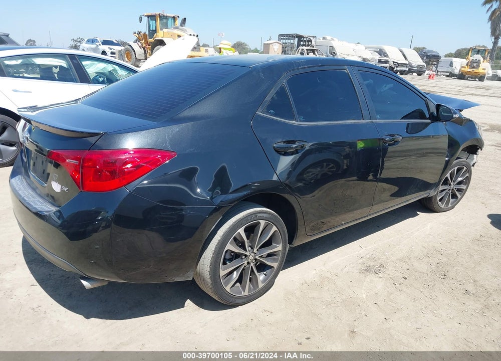 2019 TOYOTA COROLLA SE VIN: 5YFBURHE6KP920516