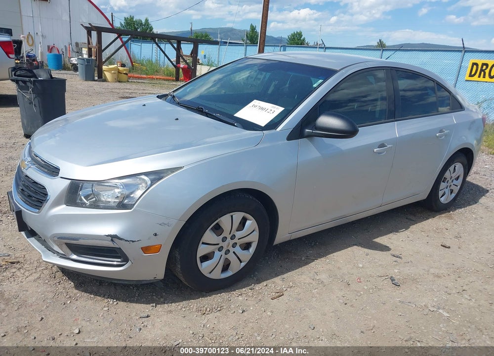 2015 CHEVROLET CRUZE LS AUTO VIN: 1G1PA5SG2F7292536