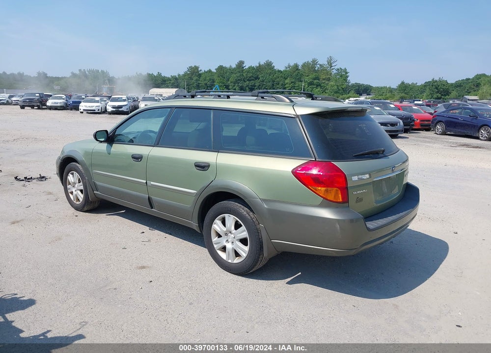 2005 SUBARU OUTBACK 2.5I VIN: 4S4BP61C957331945