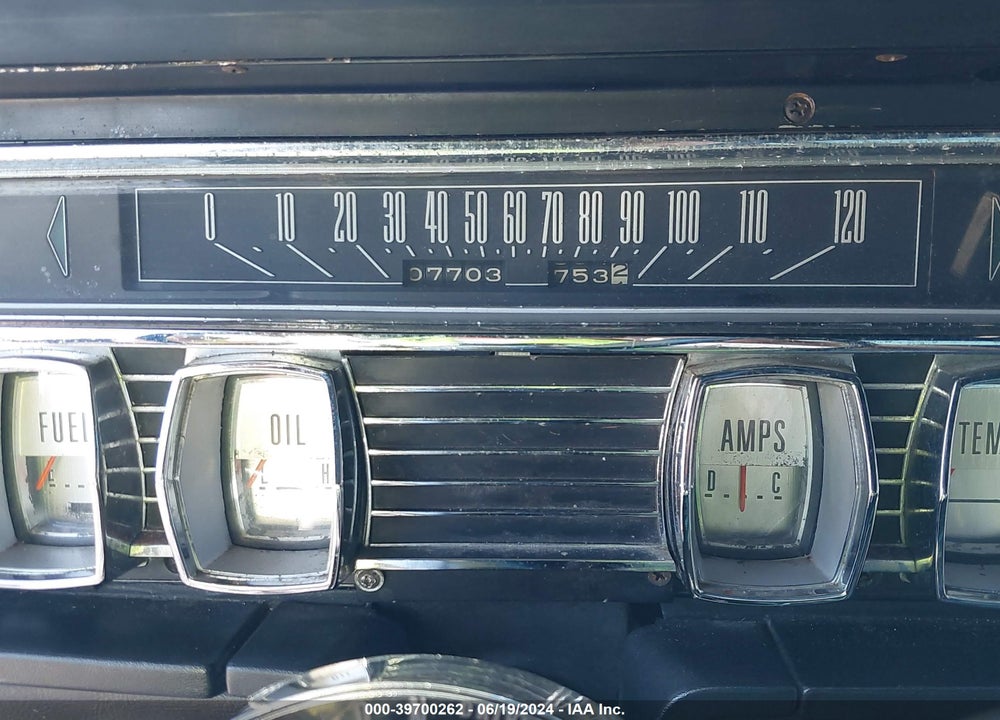 1965 LINCOLN CONTINENTA VIN: 5Y82N416570