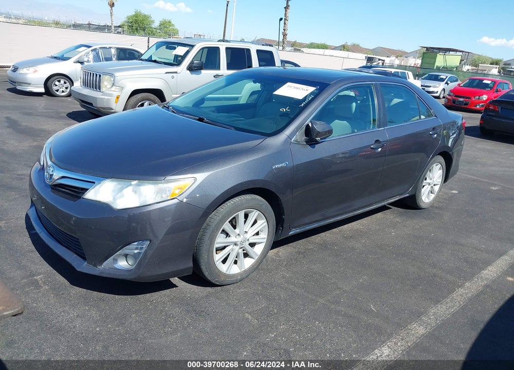2012 TOYOTA CAMRY HYBRID XLE VIN: 4T1BD1FK9CU018727
