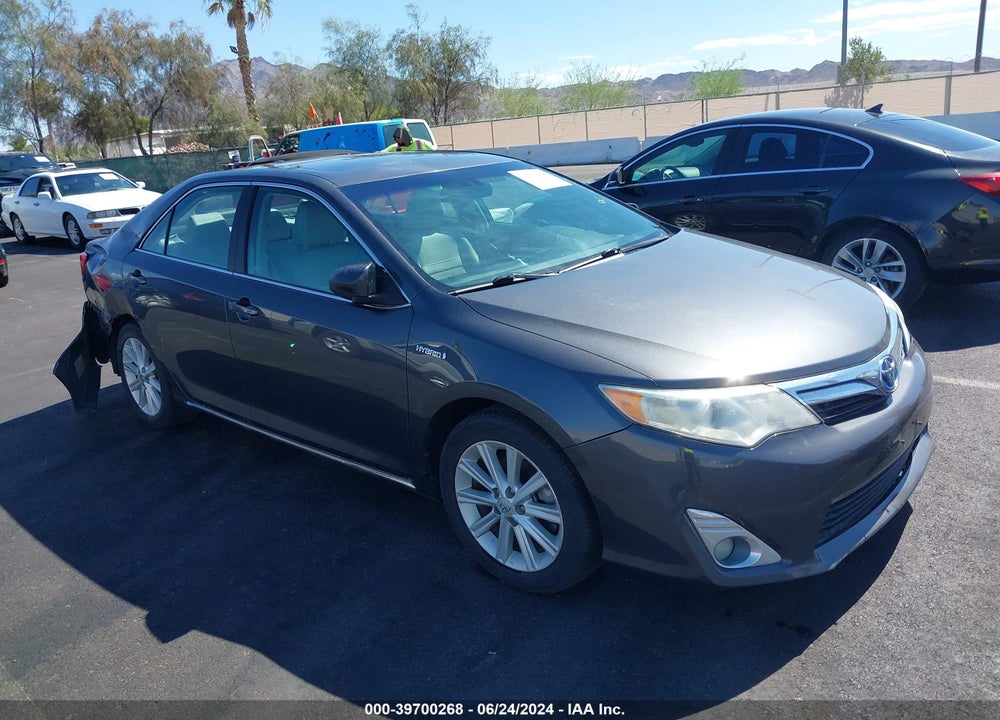 2012 TOYOTA CAMRY HYBRID XLE VIN: 4T1BD1FK9CU018727