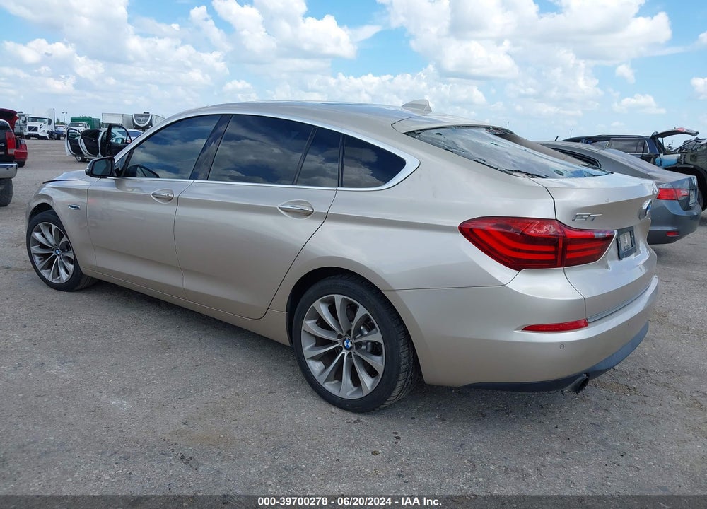2014 BMW 535I GRAN TURISMO VIN: WBA5M2C5XED085519