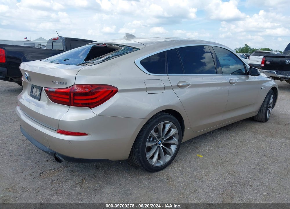2014 BMW 535I GRAN TURISMO VIN: WBA5M2C5XED085519