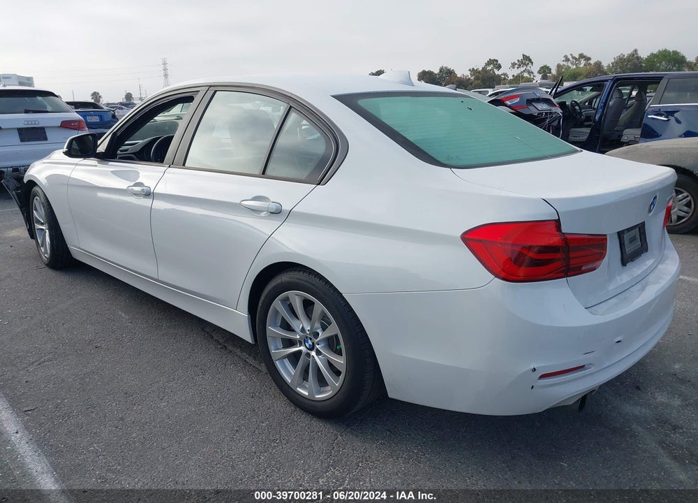 2018 BMW 320I VIN: WBA8E1G55JNU92781