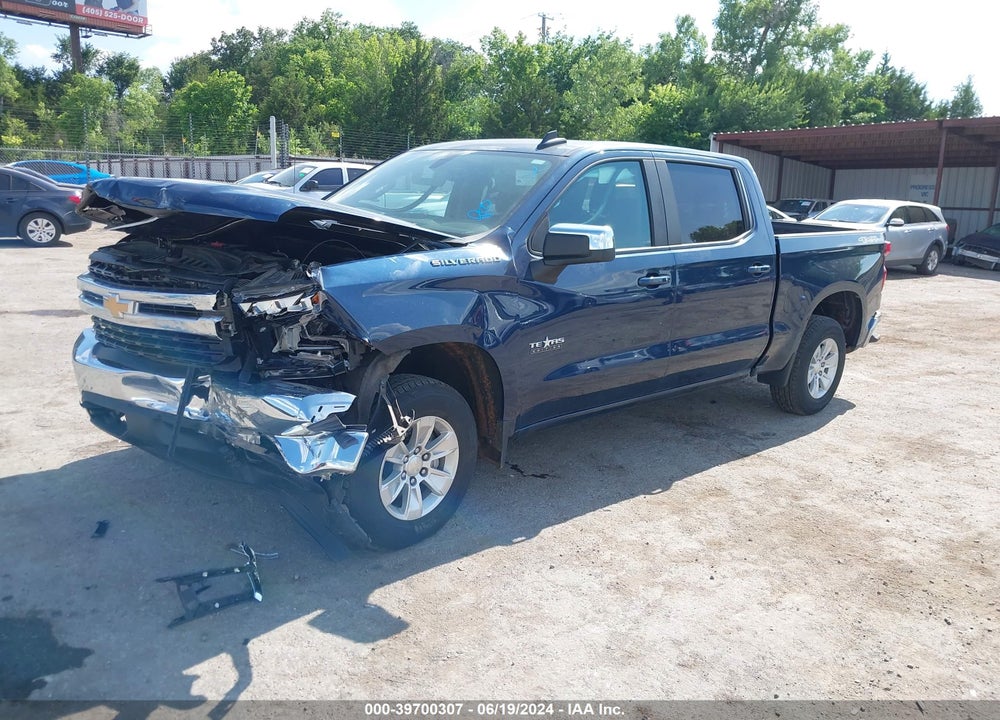 2021 CHEVROLET SILVERADO 1500 4WD SHORT BED LT VIN: 1GCUYDED3MZ166382