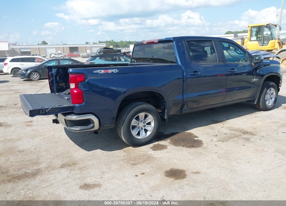 2021 CHEVROLET SILVERADO 1500 4WD SHORT BED LT VIN: 1GCUYDED3MZ166382