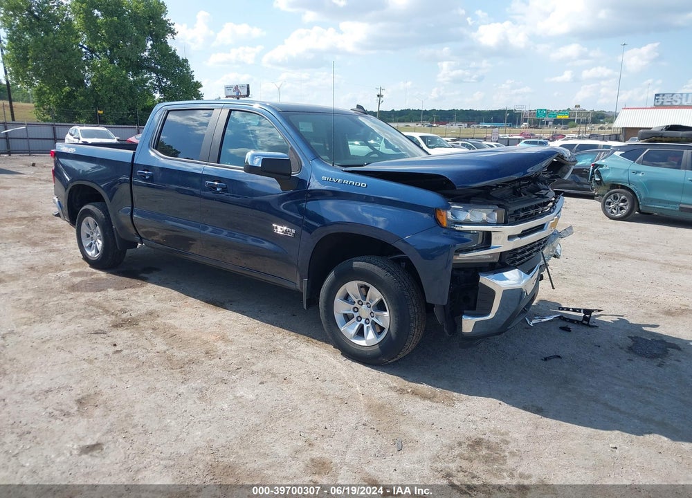 2021 CHEVROLET SILVERADO 1500 4WD SHORT BED LT VIN: 1GCUYDED3MZ166382