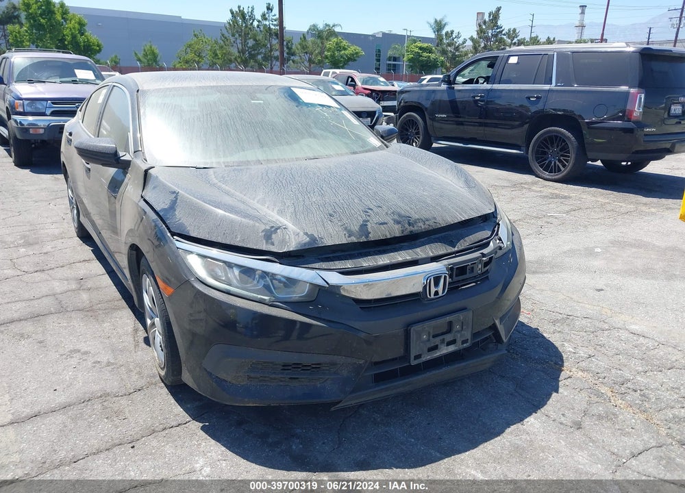 2017 HONDA CIVIC LX VIN: 19XFC2F52HE228536