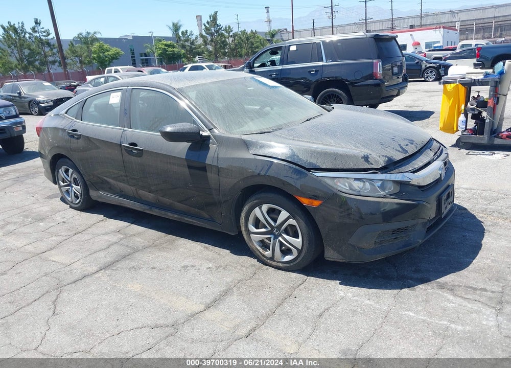 2017 HONDA CIVIC LX VIN: 19XFC2F52HE228536