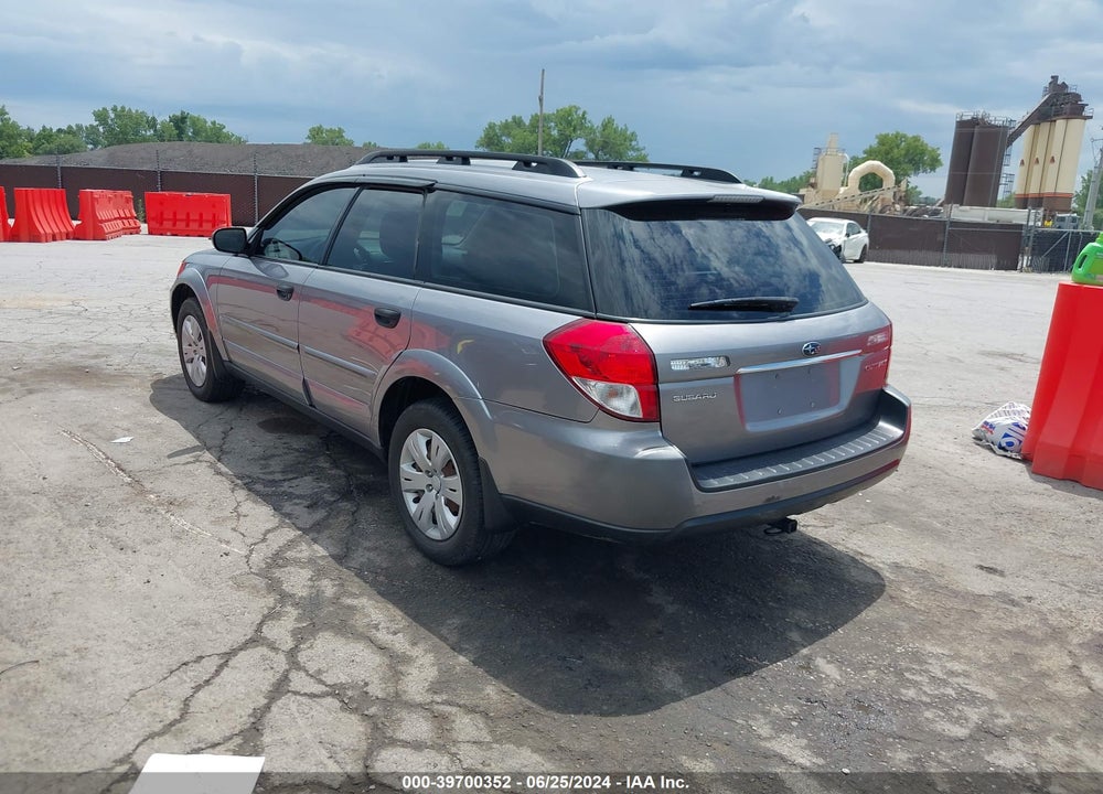2008 SUBARU OUTBACK VIN: 4S4BP60C887366613