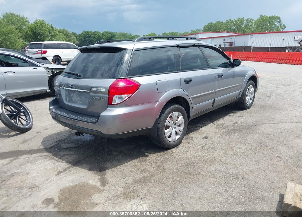 2008 SUBARU OUTBACK VIN: 4S4BP60C887366613