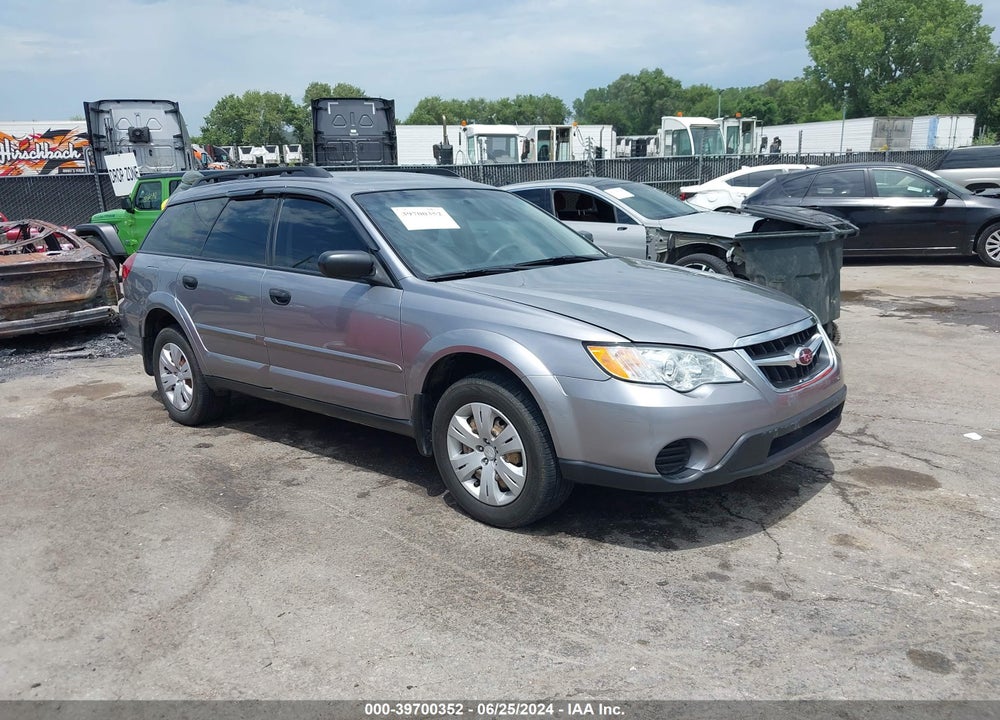 2008 SUBARU OUTBACK VIN: 4S4BP60C887366613