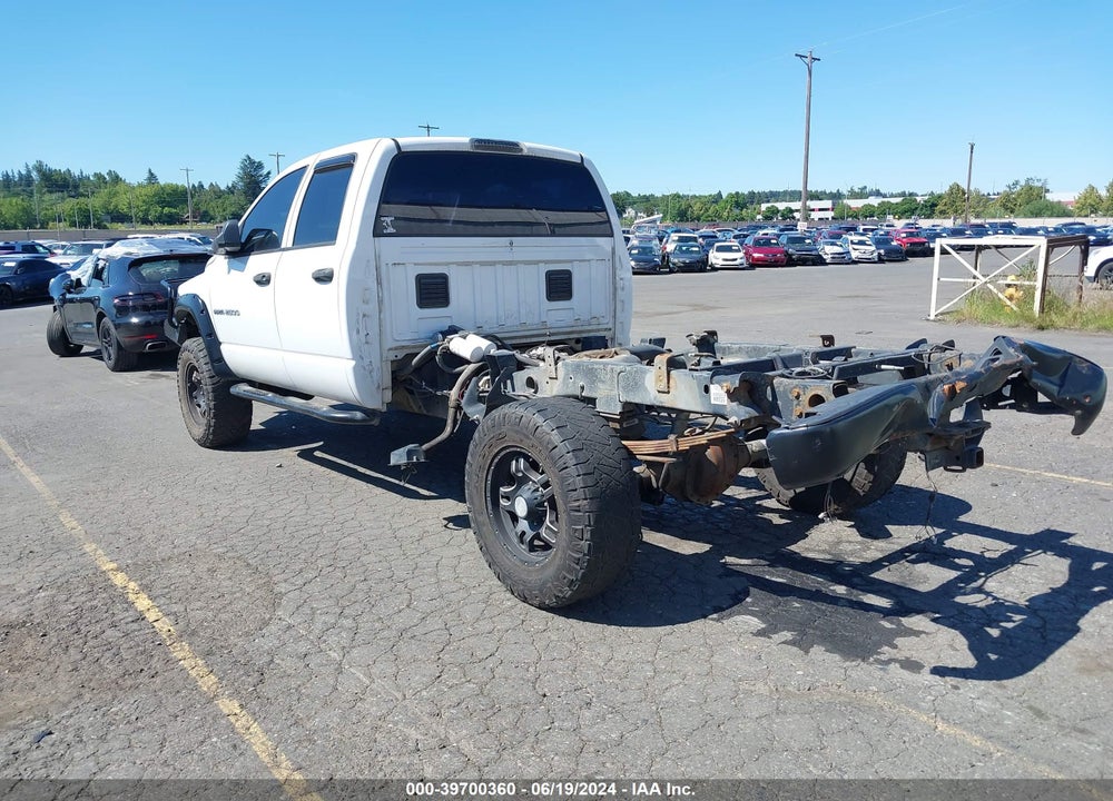 2006 DODGE RAM 2500 ST VIN: 1D7KS28C06J215626