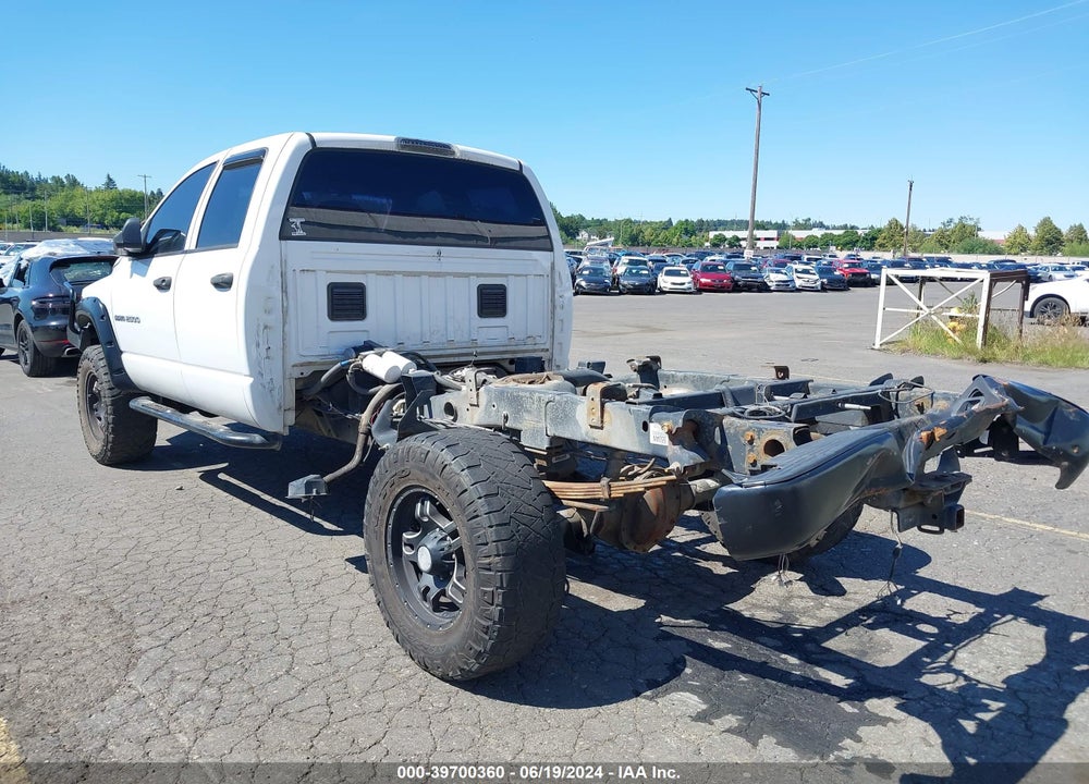 2006 DODGE RAM 2500 ST VIN: 1D7KS28C06J215626