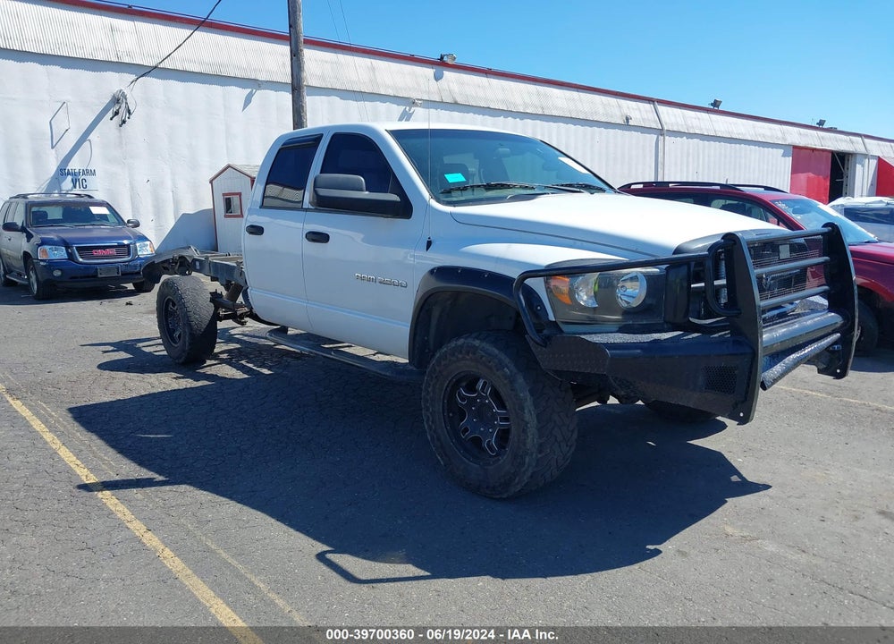 2006 DODGE RAM 2500 ST VIN: 1D7KS28C06J215626