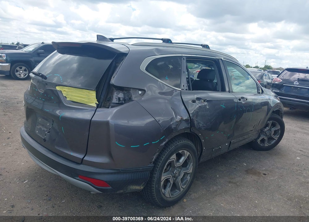 2018 HONDA CR-V EX-L/EX-L NAVI VIN: 7FARW1H8XJE017708