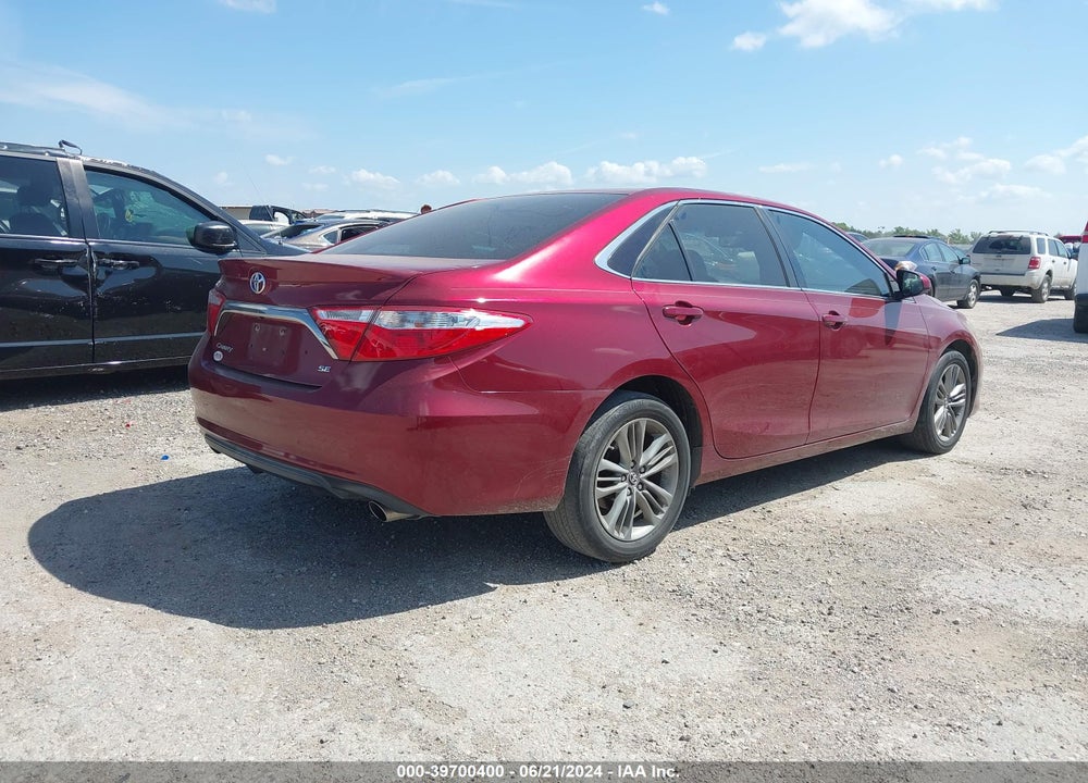 2016 TOYOTA CAMRY SE VIN: 4T1BF1FK7GU613558