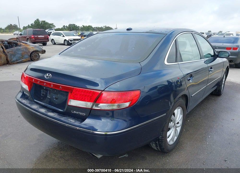 2007 HYUNDAI AZERA LIMITED/SE VIN: KMHFC46F87A212682