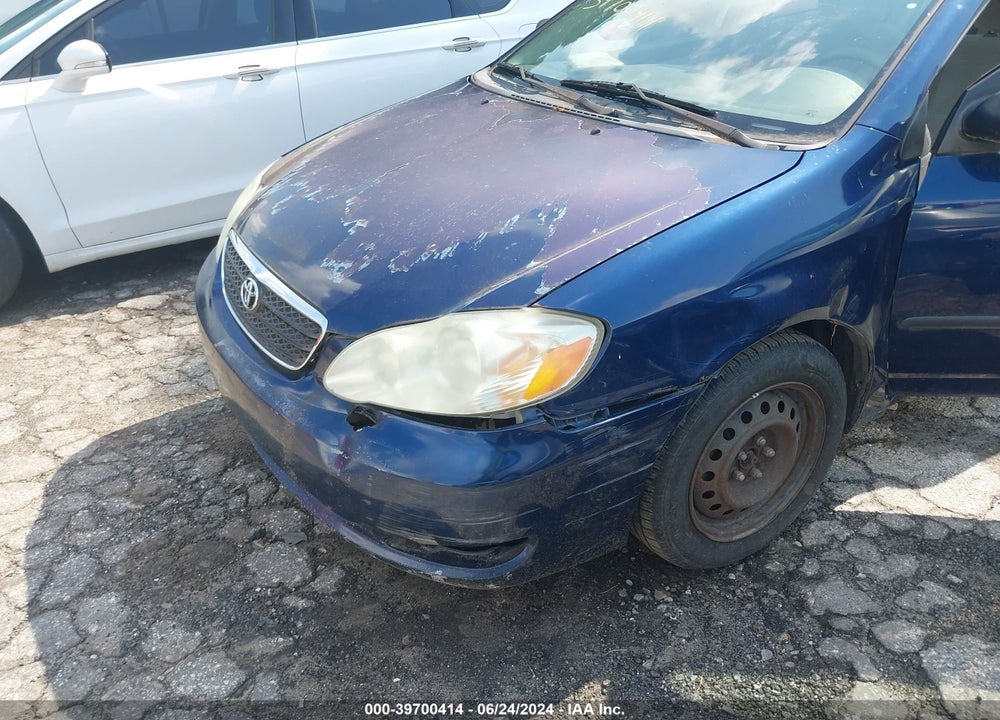 2006 TOYOTA COROLLA CE VIN: 2T1BR32E86C629299