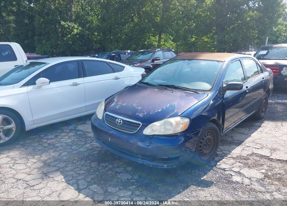 2006 TOYOTA COROLLA CE VIN: 2T1BR32E86C629299