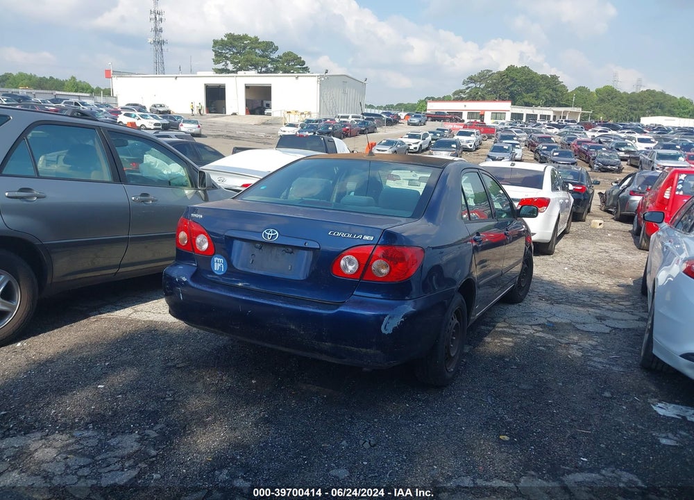 2006 TOYOTA COROLLA CE VIN: 2T1BR32E86C629299