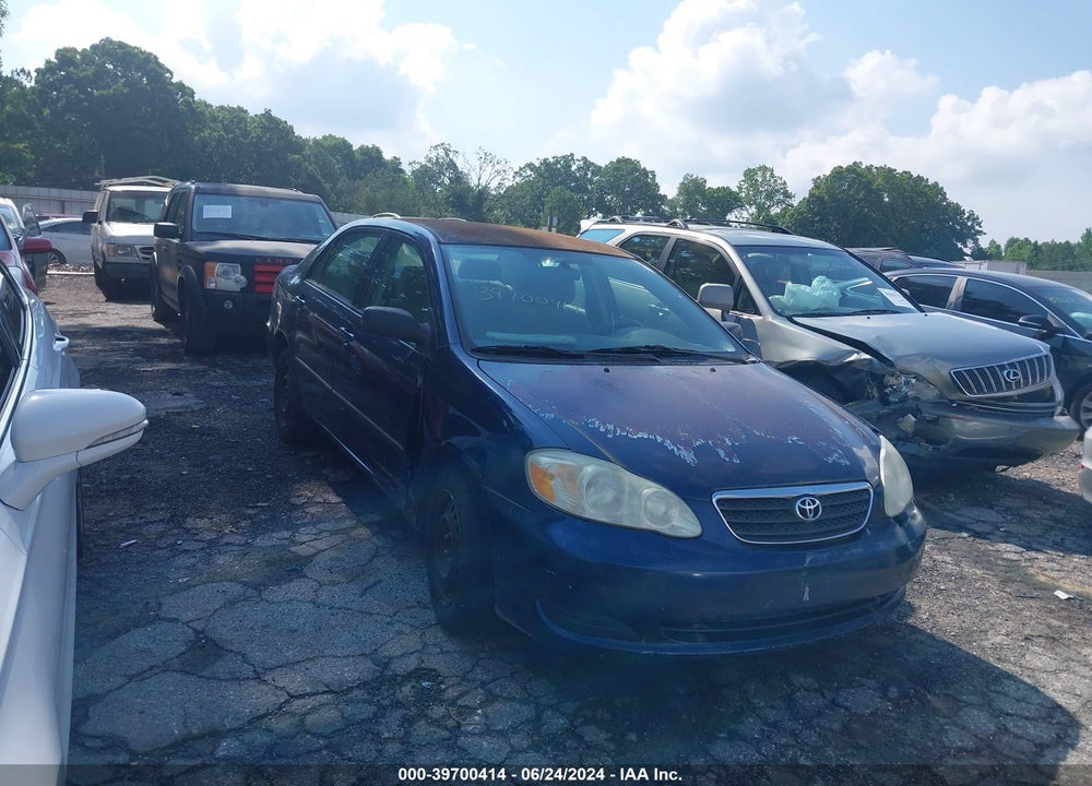 2006 TOYOTA COROLLA CE VIN: 2T1BR32E86C629299