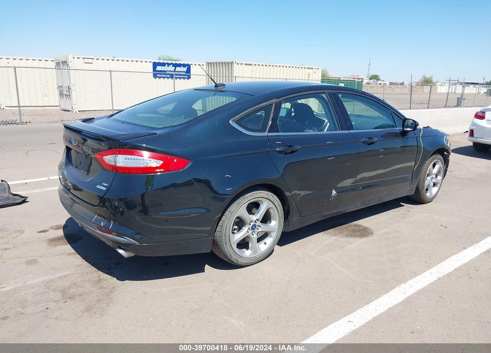 2014 FORD FUSION SE VIN: 3FA6P0HR1ER276001