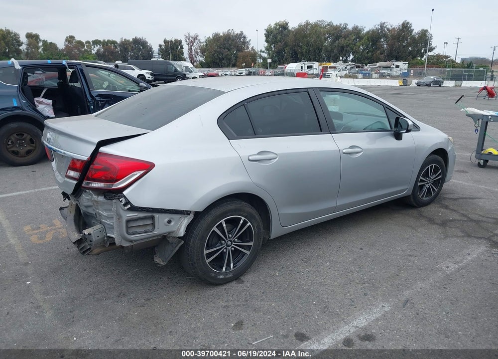 2015 HONDA CIVIC LX VIN: 19XFB2F50FE200783