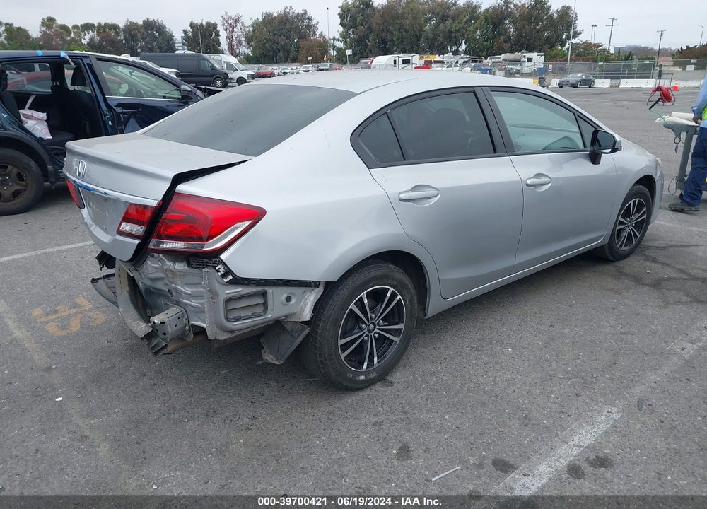 2015 HONDA CIVIC LX VIN: 19XFB2F50FE200783