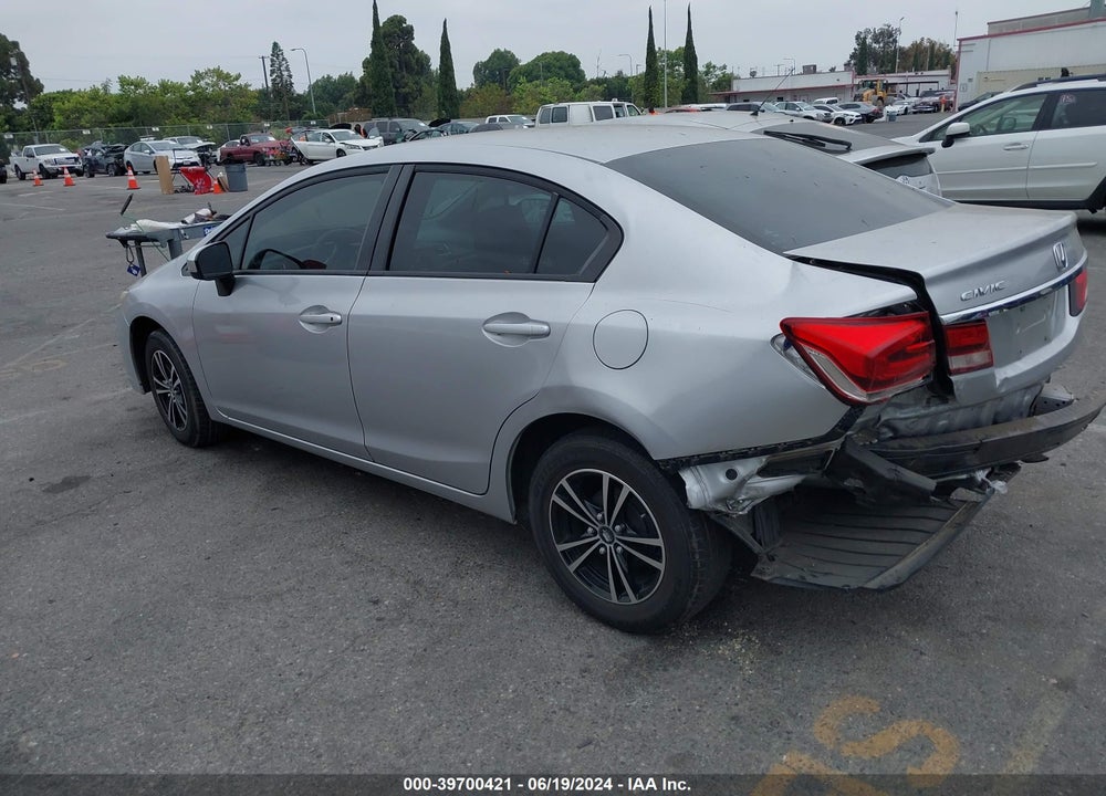 2015 HONDA CIVIC LX VIN: 19XFB2F50FE200783